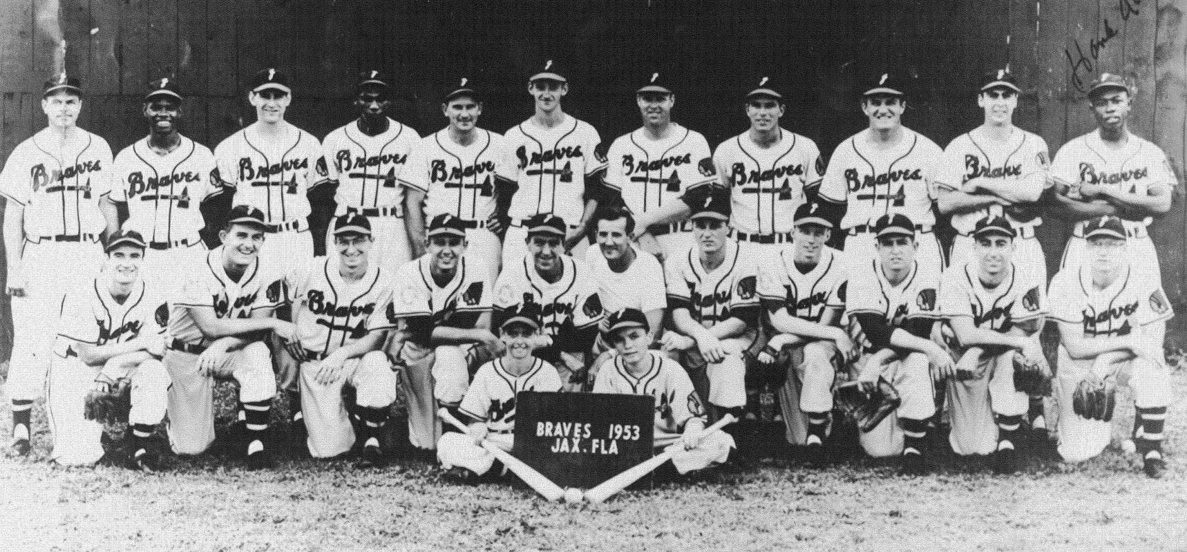 1953 Hank Aaron Jacksonville Braves